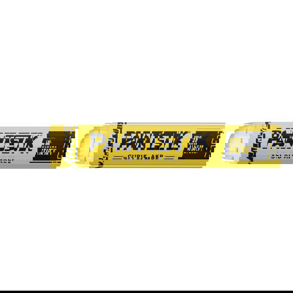 Solid paint crayon with high-intensity colors